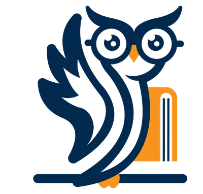 Animated Davie Academy owl logo